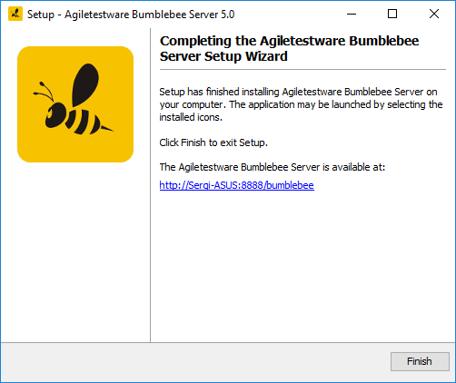 Bumblebee console started