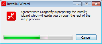 Dragonfly installer step 1